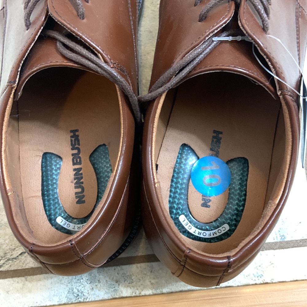 Nunn Bush Men’s Brown Dress Shoes NWT - Picture 5 of 7